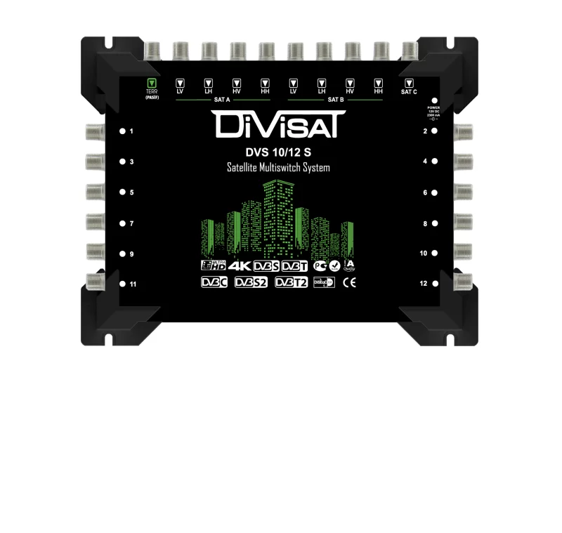 Divisat 10 Giriş Multiswitch