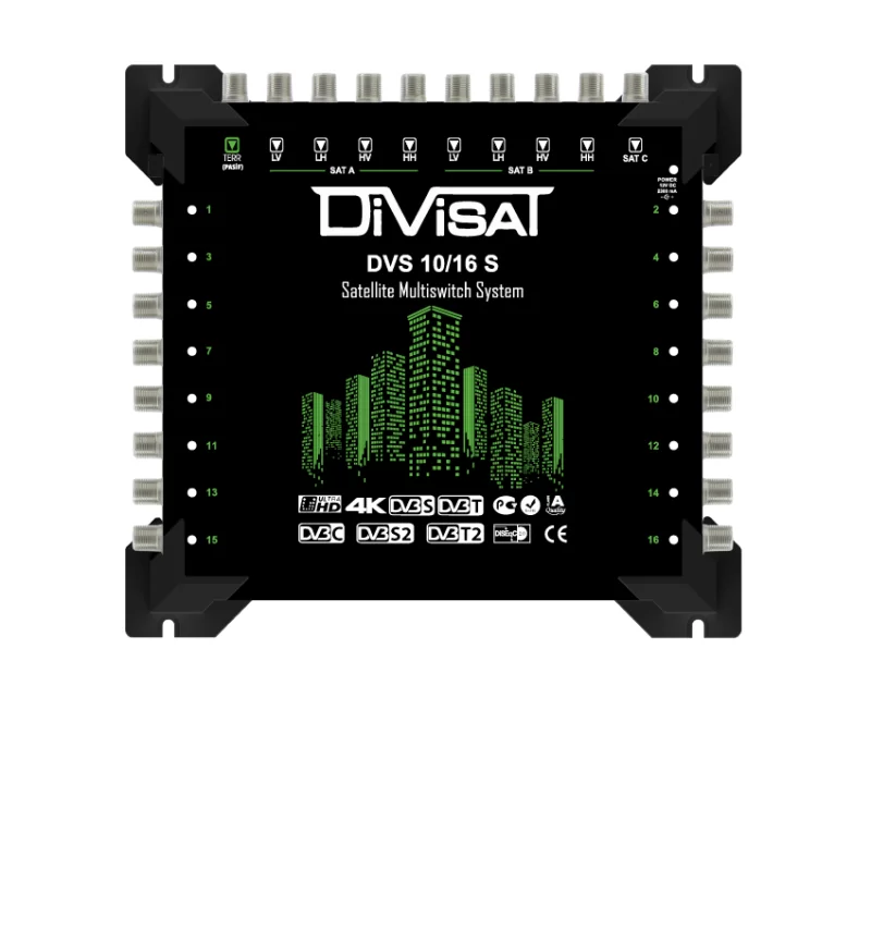 Divisat 10 Giriş Multiswitch