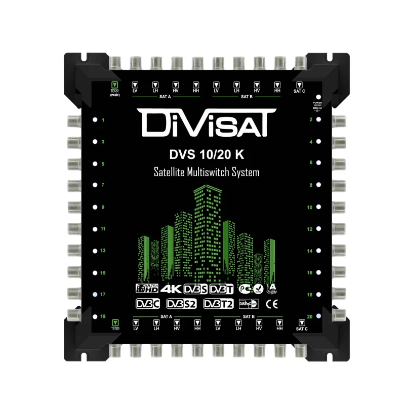 Divisat 10x20 Santral Multiswitch 