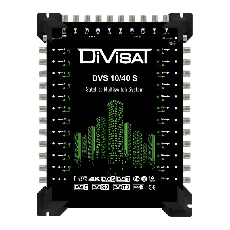 Divisat 10x40 Santral Multiswitch 