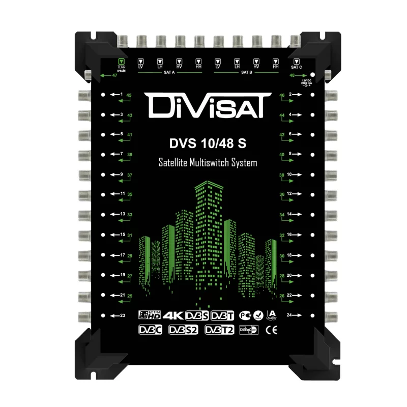 Divisat 10x48 Santral Multiswitch 