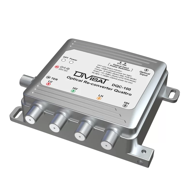 Divisat DQC-100 Fiber Quattro Converter