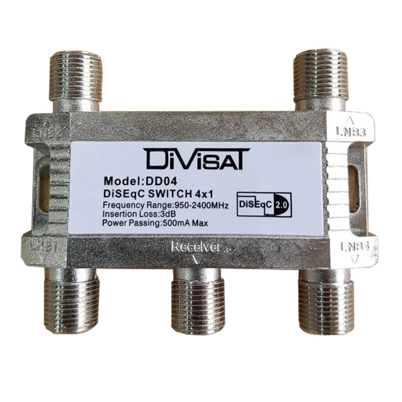 Divisat 4 x 1 Diseqc Switch  