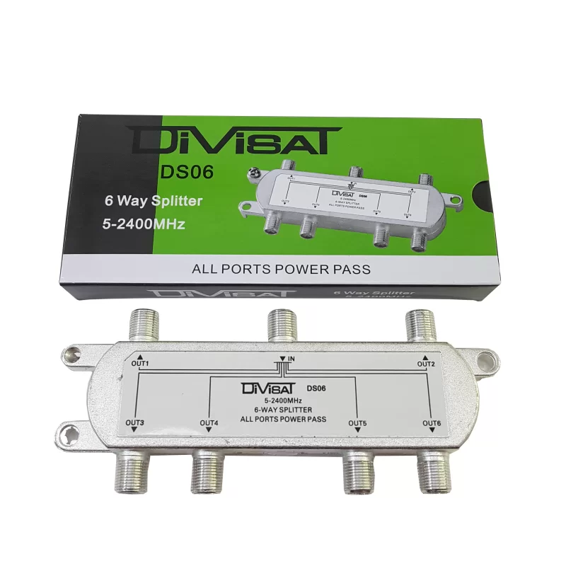 Divisat DS-06 1/6 Splitter 5-2400