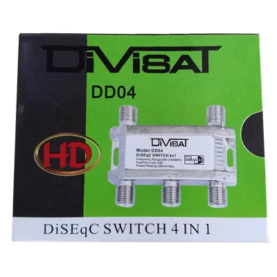 Divisat 4 x 1 Diseqc Switch  